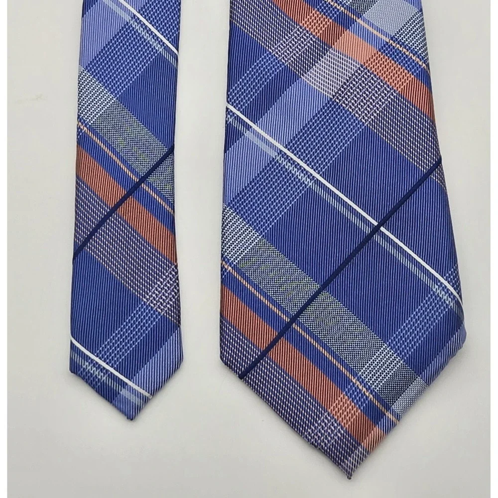 Michael Kors Silk Tie Mens Blue‎ Stripes Designer Formal Dress Neckwear 60x3